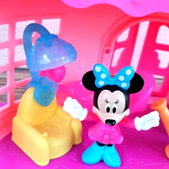 Disney Minnie Mouse Original Home Headquarters House! Complete Set! - Picture 9 of 14